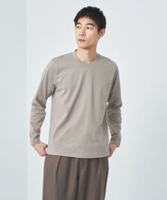 【WEB限定】JUST fit ジャケイン クルーネック ジャケT 長袖 Tシャツ -吸水速乾・抗菌-