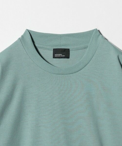 green label relaxing / グリーンレーベル リラクシング カットソー | 【WEB限定】JUST fit ジャケイン クルーネック 長袖 Tシャツ -吸水速乾・抗菌- | 詳細21