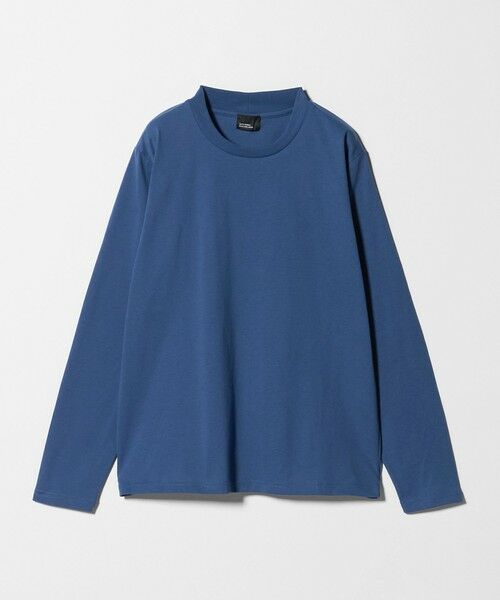 green label relaxing / グリーンレーベル リラクシング カットソー | 【WEB限定】JUST fit ジャケイン クルーネック 長袖 Tシャツ -吸水速乾・抗菌-（ROYAL）