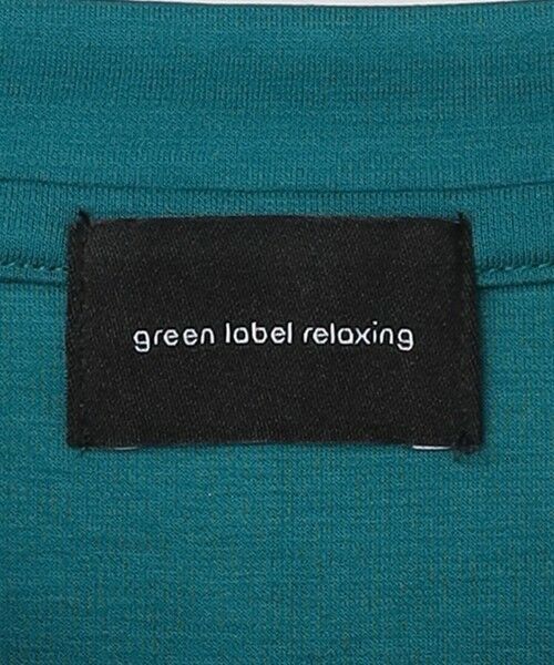 green label relaxing / グリーンレーベル リラクシング カットソー | オーガニック ポンチ クルーネック Tシャツ | 詳細25