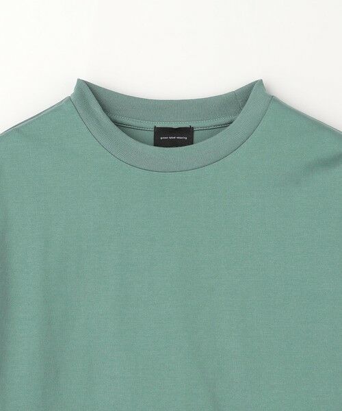 green label relaxing / グリーンレーベル リラクシング カットソー | SUVIN シルキー クルーネック Tシャツ | 詳細26