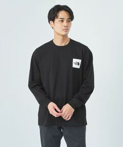 ＜THE NORTH FACE＞ロングスリーブ スクエア ロゴ Tシャツ