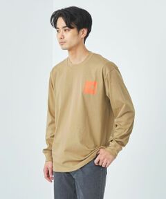 ＜THE NORTH FACE＞ロングスリーブ スクエア ロゴ Tシャツ