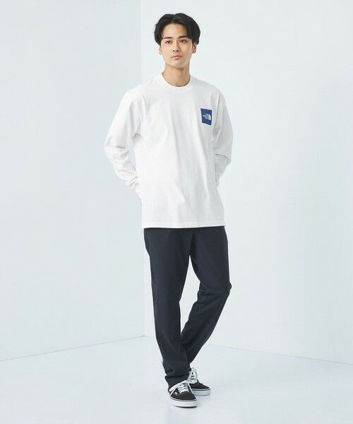 green label relaxing / グリーンレーベル リラクシング カットソー | ＜THE NORTH FACE＞ロングスリーブ スクエア ロゴ Tシャツ | 詳細1