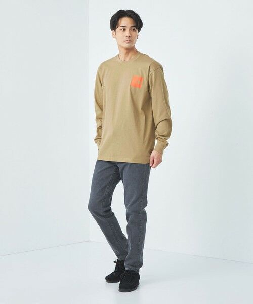 green label relaxing / グリーンレーベル リラクシング カットソー | ＜THE NORTH FACE＞ロングスリーブ スクエア ロゴ Tシャツ | 詳細13