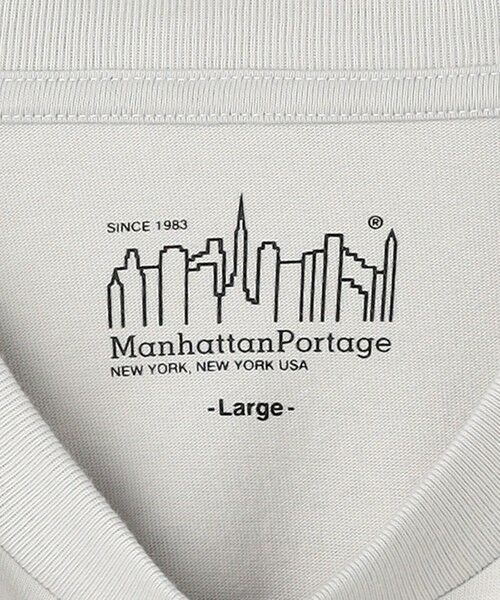 green label relaxing / グリーンレーベル リラクシング カットソー | ＜Manhattan Portage＞ロゴ Tシャツ | 詳細22