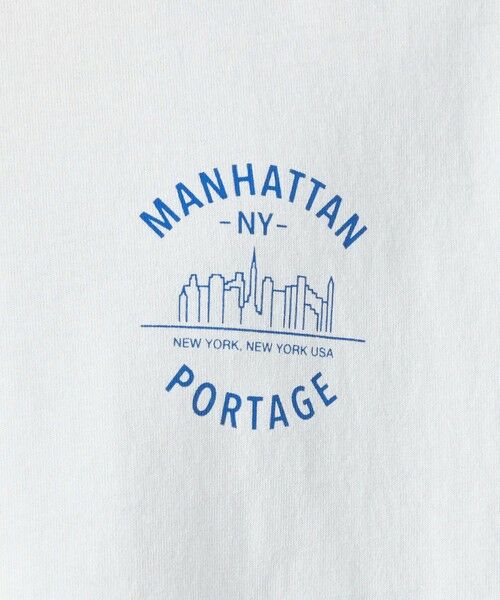 green label relaxing / グリーンレーベル リラクシング カットソー | 【別注】＜Manhattan Portage＞GLR NEW YORK CITY 長袖 Tシャツ | 詳細5