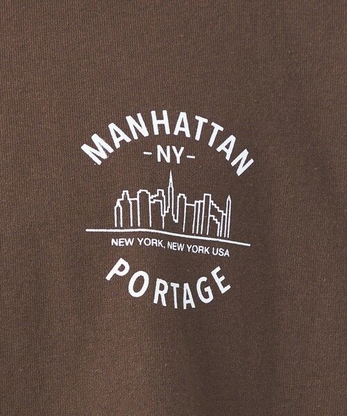 green label relaxing / グリーンレーベル リラクシング カットソー | 【別注】＜Manhattan Portage＞GLR NEW YORK CITY 長袖 Tシャツ | 詳細17