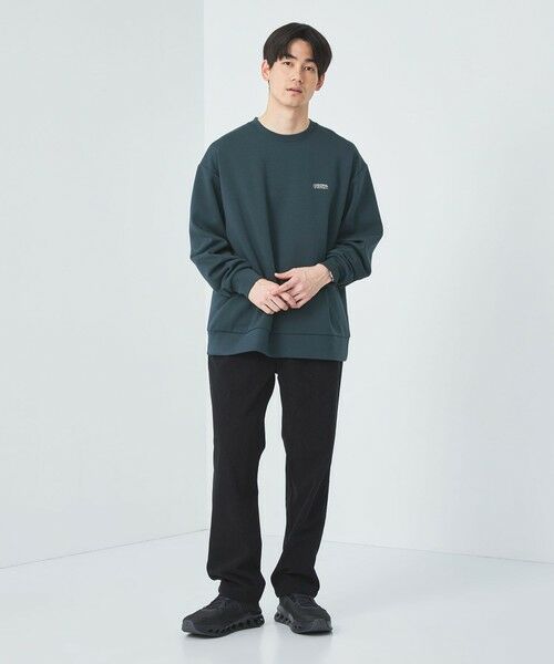 green label relaxing / グリーンレーベル リラクシング カットソー | 【別注】＜UNIVERSAL OVERALL＞GLR ロゴ クルーネック ロンT 長袖 Tシャツ | 詳細1