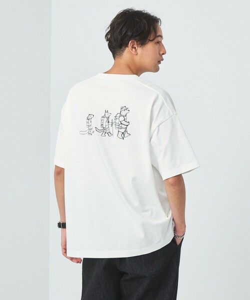 green label relaxing / グリーンレーベル リラクシング Tシャツ | 【別注】＜Columbia×Jonas Claesson＞GLR ハイク プリント 半袖 Tシャツ | 詳細1