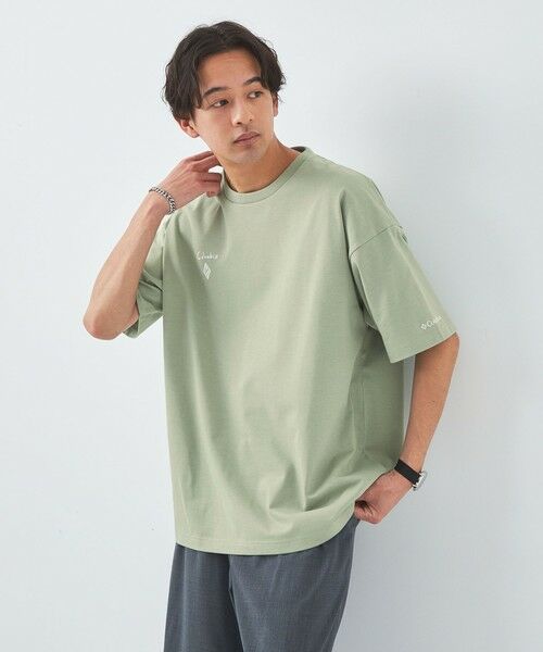 green label relaxing / グリーンレーベル リラクシング Tシャツ | 【別注】＜Columbia×Jonas Claesson＞GLR ハイク プリント 半袖 Tシャツ | 詳細5