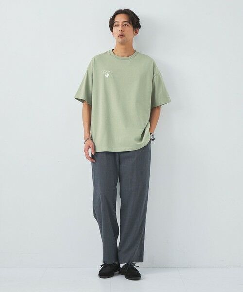 green label relaxing / グリーンレーベル リラクシング Tシャツ | 【別注】＜Columbia×Jonas Claesson＞GLR ハイク プリント 半袖 Tシャツ | 詳細6