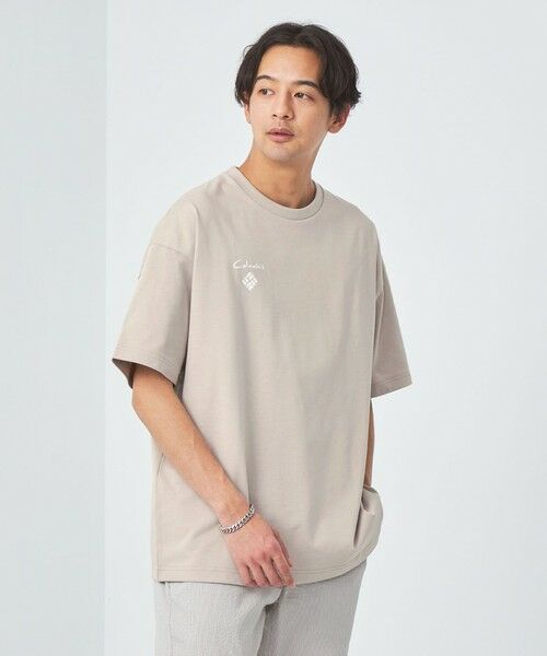 green label relaxing / グリーンレーベル リラクシング Tシャツ | 【別注】＜Columbia×Jonas Claesson＞GLR テント プリント 半袖 Tシャツ | 詳細1