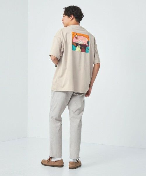 green label relaxing / グリーンレーベル リラクシング Tシャツ | 【別注】＜Columbia×Jonas Claesson＞GLR テント プリント 半袖 Tシャツ | 詳細3