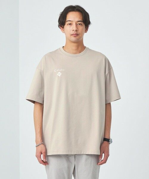 green label relaxing / グリーンレーベル リラクシング Tシャツ | 【別注】＜Columbia×Jonas Claesson＞GLR テント プリント 半袖 Tシャツ | 詳細4