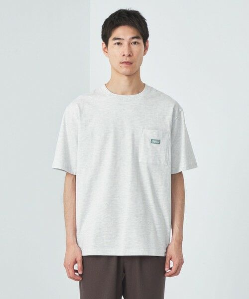 green label relaxing / グリーンレーベル リラクシング Tシャツ | 【別注】＜Coleman×gleen labal relaxing＞ワッペン ロゴ Tシャツ | 詳細4