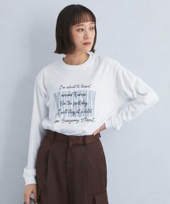 ロゴ ロングスリーブ Tシャツ