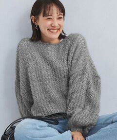 【別注】＜LOGAN knitting mills＞ラメ ニット プルオーバー