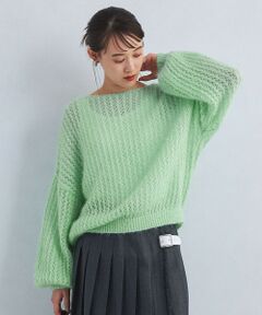 【別注】＜LOGAN knitting mills＞ラメ ニット プルオーバー