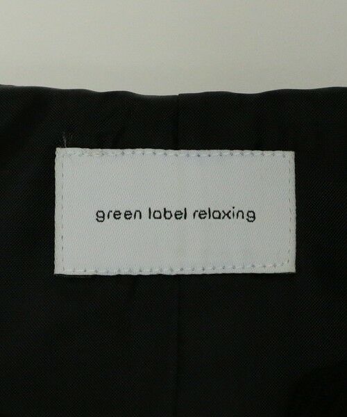 green label relaxing / グリーンレーベル リラクシング ミニ丈・ひざ丈ワンピース | ［size SHORTあり］カルゼ キーネック ジャンパースカート | 詳細5