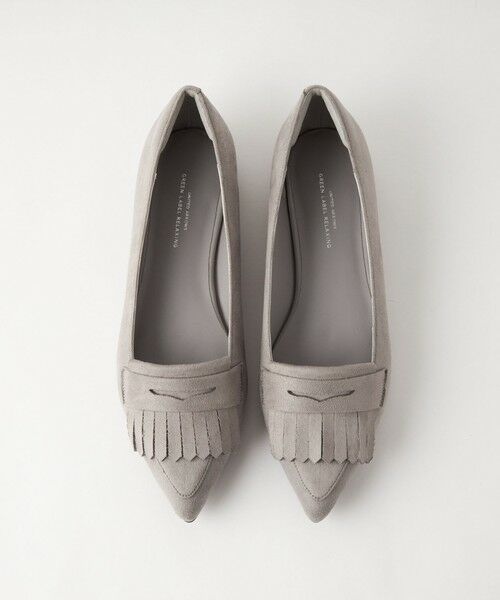 green label relaxing / グリーンレーベル リラクシング フラットシューズ | 【WEB限定】ポインテッド キルト フラットシューズ（1.5cmヒール) -撥水- | 詳細7