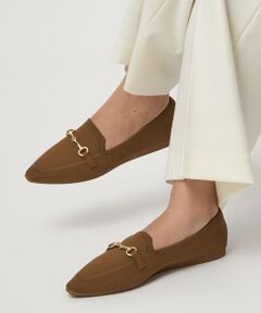 green label relaxing / グリーンレーベル リラクシング フラットシューズ | ウェルネス ニット ローファー -撥水・ウォッシャブル-