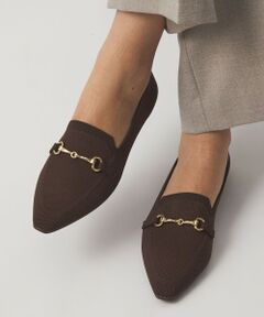 green label relaxing / グリーンレーベル リラクシング フラットシューズ | ウェルネス ニット ローファー -撥水・ウォッシャブル-