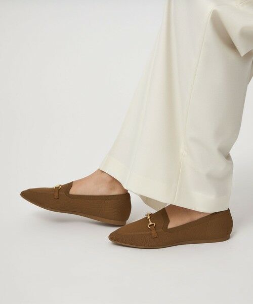 green label relaxing / グリーンレーベル リラクシング フラットシューズ | ウェルネス ニット ローファー -撥水・ウォッシャブル- | 詳細14