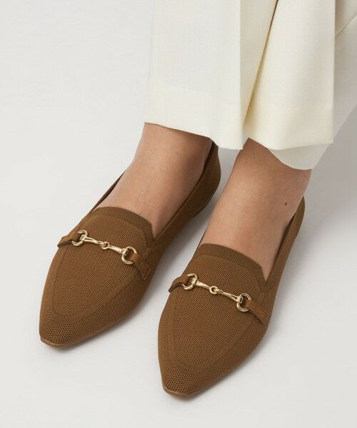 green label relaxing / グリーンレーベル リラクシング フラットシューズ | ウェルネス ニット ローファー -撥水・ウォッシャブル- | 詳細15