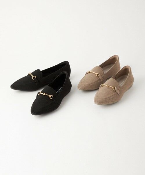 green label relaxing / グリーンレーベル リラクシング フラットシューズ | ウェルネス ニット ローファー -撥水・ウォッシャブル- | 詳細27