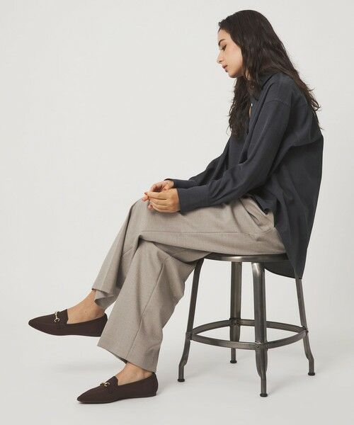 green label relaxing / グリーンレーベル リラクシング フラットシューズ | ウェルネス ニット ローファー -撥水・ウォッシャブル- | 詳細29