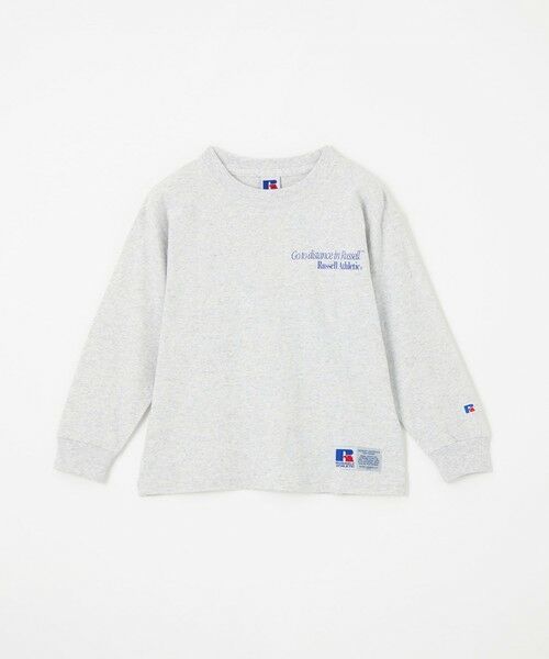 green label relaxing / グリーンレーベル リラクシング カットソー | 【別注】＜RUSSELL ATHLETIC＞CPH ロングスリーブTシャツ / キッズ 110cm-130cm | 詳細1