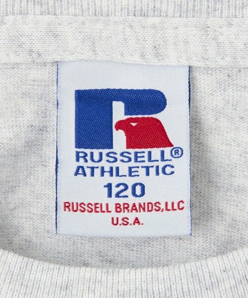 green label relaxing / グリーンレーベル リラクシング カットソー | 【別注】＜RUSSELL ATHLETIC＞CPH ロングスリーブTシャツ / キッズ 110cm-130cm | 詳細10