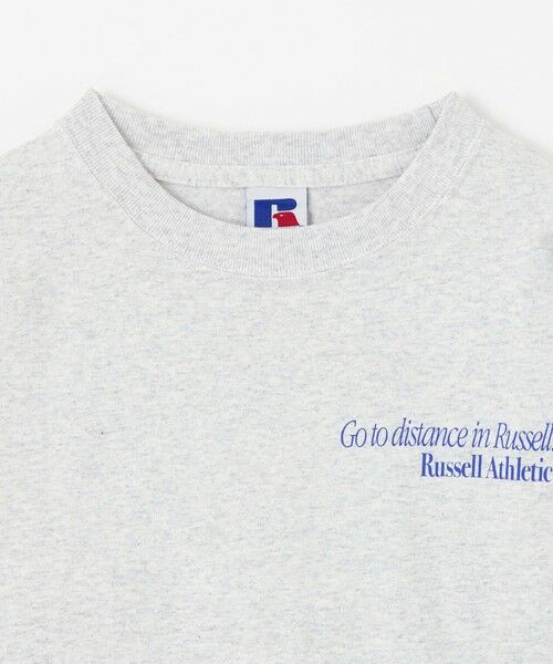 green label relaxing / グリーンレーベル リラクシング カットソー | 【別注】＜RUSSELL ATHLETIC＞CPH ロングスリーブTシャツ / キッズ 110cm-130cm | 詳細3