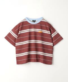 TJ マルチボーダー ビッグ Tシャツ / キッズ  100cm-130cm