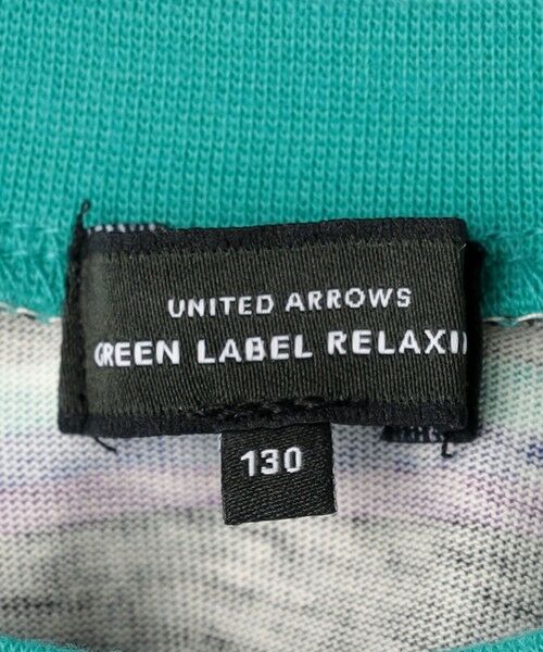 green label relaxing / グリーンレーベル リラクシング カットソー | TJ マルチボーダー ビッグ Tシャツ / キッズ  100cm-130cm | 詳細14