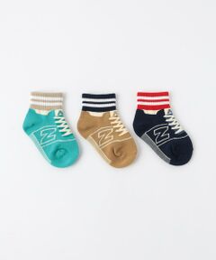 ＜New Balance＞ボーイズ3Pソックス / 靴下  / キッズ 13cm-19cm