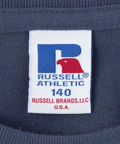 green label relaxing / グリーンレーベル リラクシング カットソー | 【別注】＜RUSSELL ATHLETIC＞CPH ロングスリーブTシャツ / キッズ 140cm-150cm | 詳細19