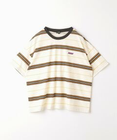 TJ マルチボーダー ビッグ Tシャツ / キッズ  140cm-160cm