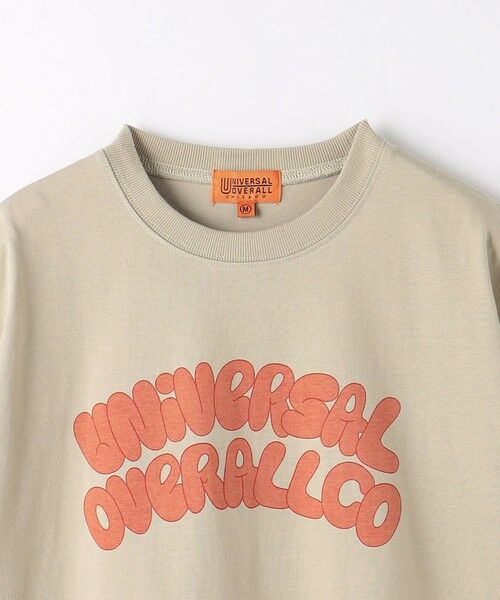 green label relaxing / グリーンレーベル リラクシング カットソー | 【別注】＜UNIVERSAL OVERALL＞TJ バブル ロングTシャツ / キッズ  140cm-160cm | 詳細2