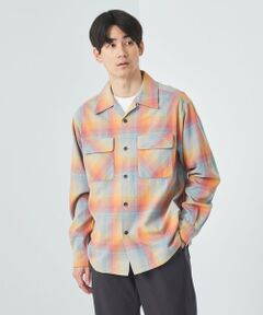 【別注】＜PENDLETON＞GLR チェック オープンカラー シャツ