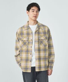 【別注】＜PENDLETON＞GLR チェック オープンカラー シャツ