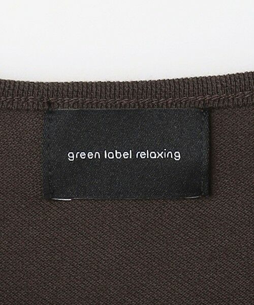 green label relaxing / グリーンレーベル リラクシング カットソー | ハイツイスト カノコ ヘンリーネック Tシャツ | 詳細12