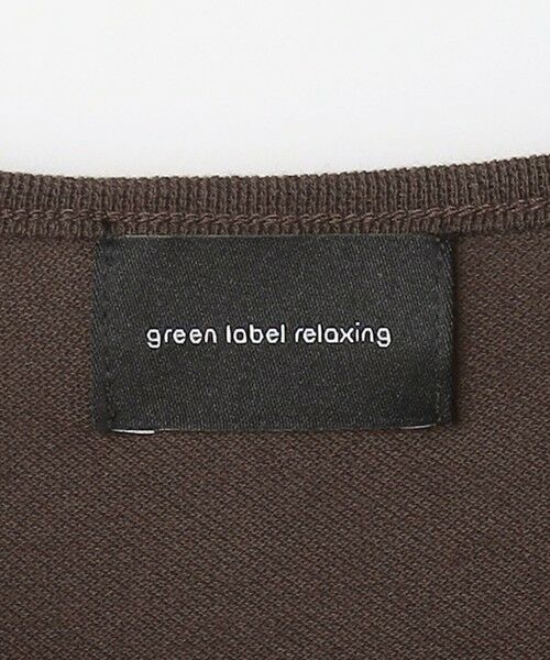 green label relaxing / グリーンレーベル リラクシング カットソー | ハイツイスト カノコ ヘンリーネック Tシャツ | 詳細21