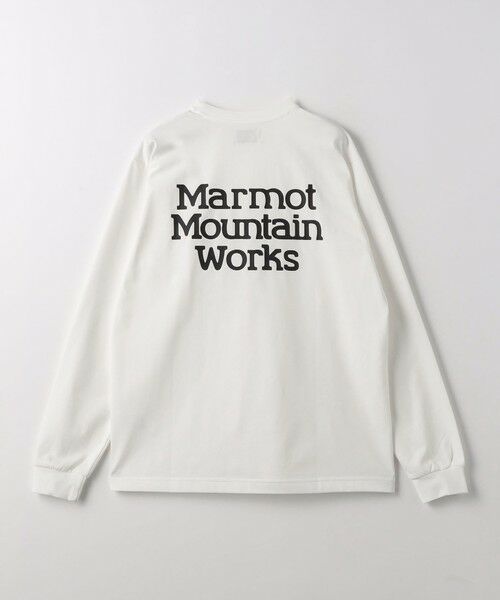 green label relaxing / グリーンレーベル リラクシング カットソー | 【別注】＜Marmot＞GLR MMW ロゴ Tシャツ | 詳細4