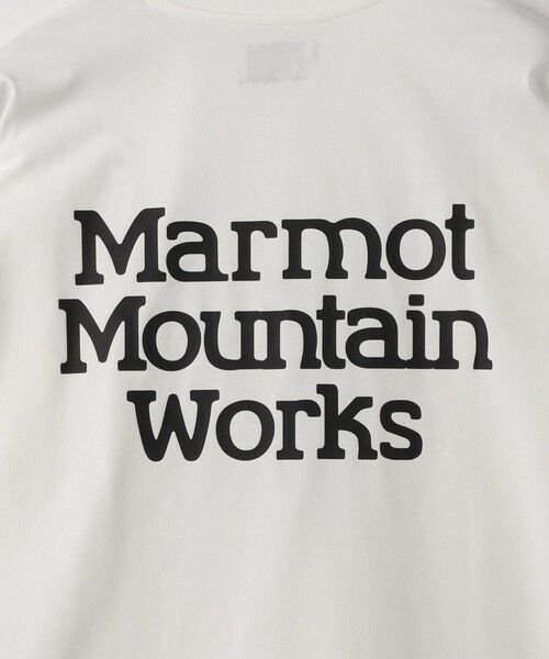 green label relaxing / グリーンレーベル リラクシング カットソー | 【別注】＜Marmot＞GLR MMW ロゴ Tシャツ | 詳細7