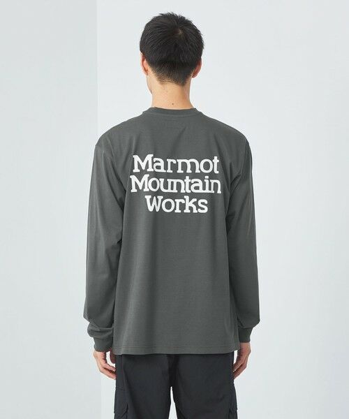 green label relaxing / グリーンレーベル リラクシング カットソー | 【別注】＜Marmot＞GLR MMW ロゴ Tシャツ | 詳細13