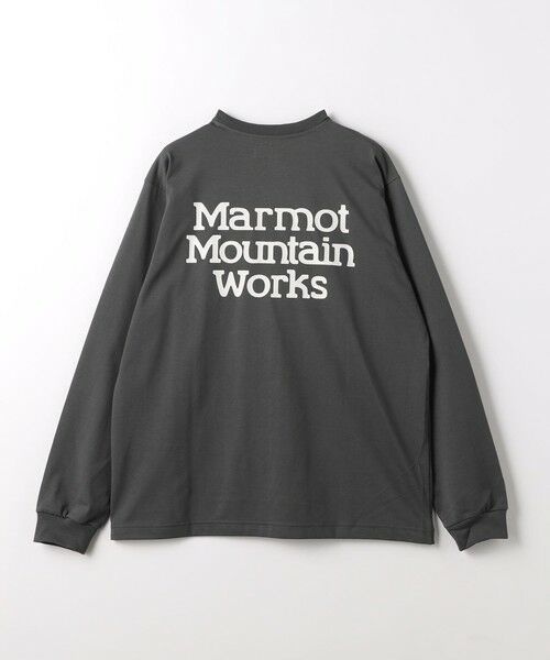 green label relaxing / グリーンレーベル リラクシング カットソー | 【別注】＜Marmot＞GLR MMW ロゴ Tシャツ | 詳細15