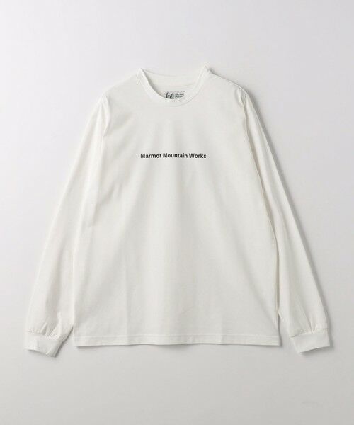 green label relaxing / グリーンレーベル リラクシング カットソー | 【別注】＜Marmot＞GLR マウンテン Tシャツ | 詳細3