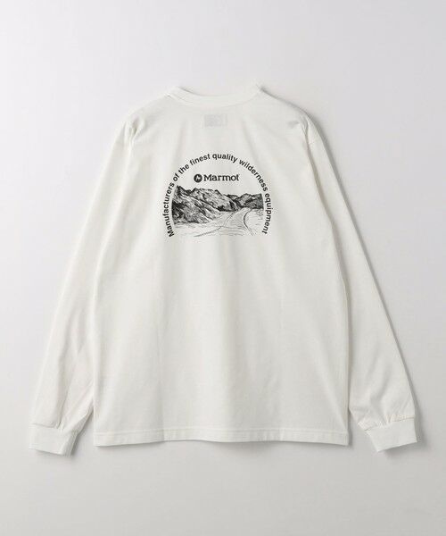 green label relaxing / グリーンレーベル リラクシング カットソー | 【別注】＜Marmot＞GLR マウンテン Tシャツ | 詳細4